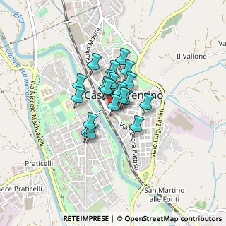 Mappa Piazza John Fitzgerald Kennedy, 50051 Castelfiorentino FI, Italia (0.2605)