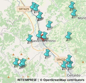 Mappa Piazzetta Edmondo De Amicis, 50051 Castelfiorentino FI, Italia (4.87)
