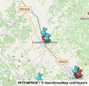 Mappa Piazzetta Edmondo De Amicis, 50051 Castelfiorentino FI, Italia (7.6525)