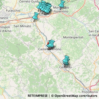 Mappa Piazzetta de Amicis, 50051 Castelfiorentino FI, Italia (10.475)
