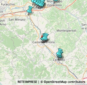 Mappa Via Palestro, 50051 Castelfiorentino FI, Italia (10.475)
