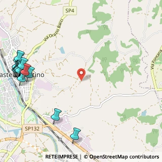 Mappa Via di Piazzacalda, 50051 Castelfiorentino FI, Italia (1.729)