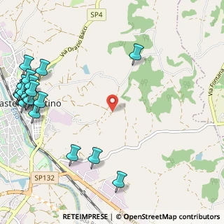 Mappa Via di Piazzacalda, 50051 Castelfiorentino FI, Italia (1.653)