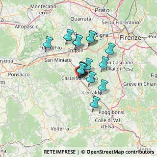 Mappa Viale G. di Vittorio, 50051 Castelfiorentino FI, Italia (9.30706)