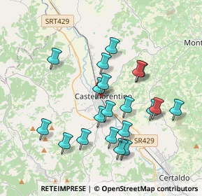 Mappa Castelfiorentino, 50051 Castelfiorentino FI, Italia (3.5915)