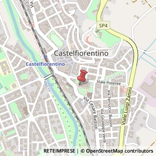 Mappa Via Cesare Battisti, 7, 50051 Castelfiorentino, Firenze (Toscana)