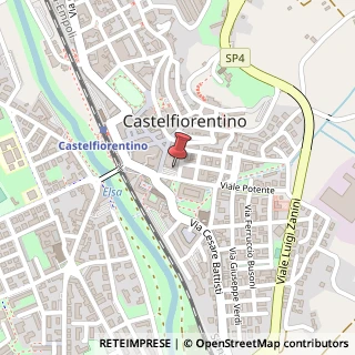 Mappa Piazza John Fitzgerald Kennedy, 6, 50051 Castelfiorentino, Firenze (Toscana)