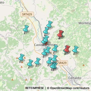 Mappa Piazza Kennedy, 50051 Castelfiorentino FI, Italia (3.5735)