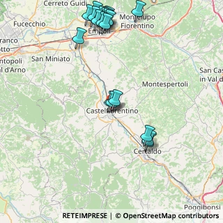 Mappa Piazza Kennedy, 50051 Castelfiorentino FI, Italia (10.48)