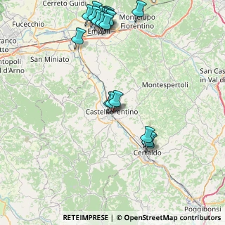 Mappa Viale Potente, 50051 Castelfiorentino FI, Italia (10.497)