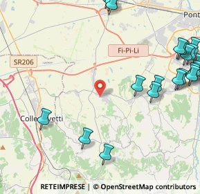 Mappa Via Aldo Moro, 56040 Collesalvetti LI, Italia (6.2345)