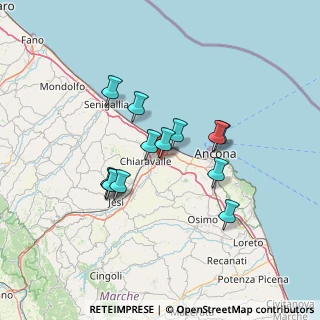 Mappa Via Aleardo Aleardi, 60015 Falconara Marittima AN, Italia (11.56154)