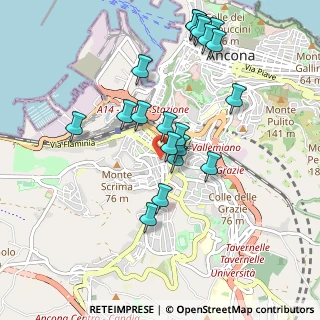 Mappa Via Recanati, 60127 Ancona AN, Italia (0.9775)