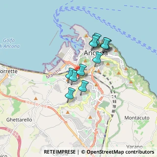 Mappa Via Recanati, 60127 Ancona AN, Italia (1.34833)