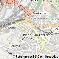 Mapa Ancona