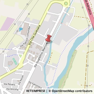 Mappa Via G.Marconi, 154, 60033 Chiaravalle, Ancona (Marche)
