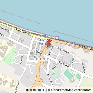 Mappa Via Conca, 17, 60126 Ancona, Ancona (Marche)