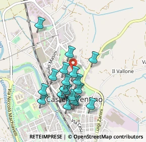 Mappa Piazza E. de Filippo, 50051 Castelfiorentino FI, Italia (0.4225)