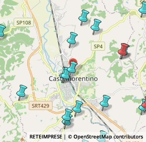 Mappa Piazza E. de Filippo, 50051 Castelfiorentino FI, Italia (3.006)