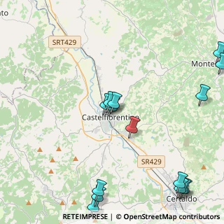 Mappa Via O. Bacci, 50051 Castelfiorentino FI, Italia (5.81133)