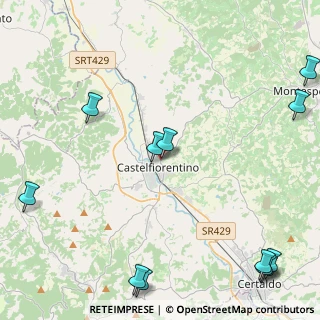 Mappa Via O. Bacci, 50051 Castelfiorentino FI, Italia (6.7125)