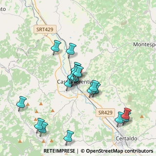 Mappa Via O. Bacci, 50051 Castelfiorentino FI, Italia (3.7795)