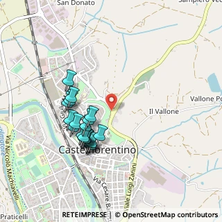 Mappa Via O. Bacci, 50051 Castelfiorentino FI, Italia (0.4475)