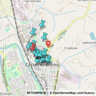 Mappa Via O. Bacci, 50051 Castelfiorentino FI, Italia (0.385)