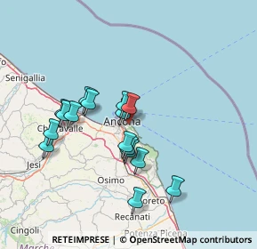 Mappa Via Caucci Alberto, 60124 Ancona AN, Italia (12.98563)