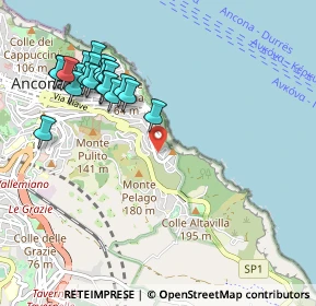 Mappa Via Caucci Alberto, 60124 Ancona AN, Italia (1.1125)