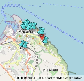 Mappa Via Caucci Alberto, 60124 Ancona AN, Italia (1.55154)