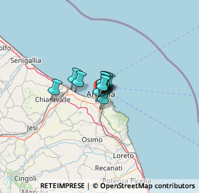 Mappa Via Michelangelo Buonarroti, 60122 Ancona AN, Italia (3.7575)