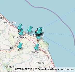 Mappa Via Michelangelo Buonarroti, 60122 Ancona AN, Italia (6.82067)