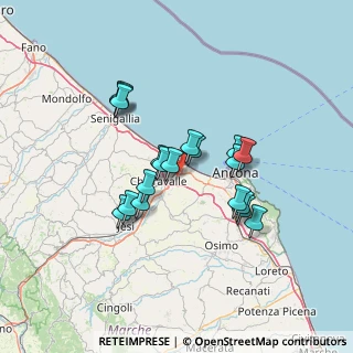 Mappa Via Olof Palme, 60015 Falconara Marittima AN, Italia (11.51421)