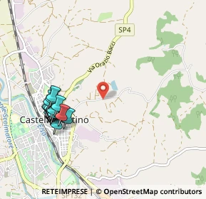 Mappa Via del Vallone, 50051 Castelfiorentino FI, Italia (1.113)