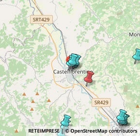 Mappa Via G.Mazzini, 50051 Castelfiorentino FI, Italia (5.95867)