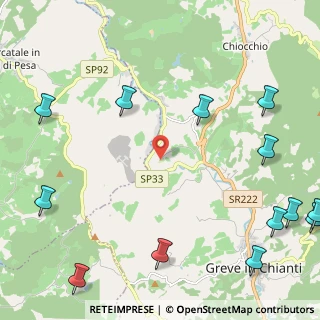 Mappa Località Vicchio, 50022 Greve in Chianti FI, Italia (3.43769)