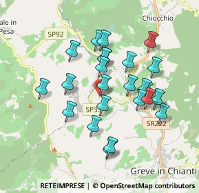 Mappa Località Vicchio, 50022 Greve in Chianti FI, Italia (1.6875)