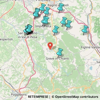 Mappa Località Vicchio, 50022 Greve in Chianti FI, Italia (10.08)