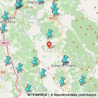 Mappa Località Vicchio, 50022 Greve in Chianti FI, Italia (7.2355)