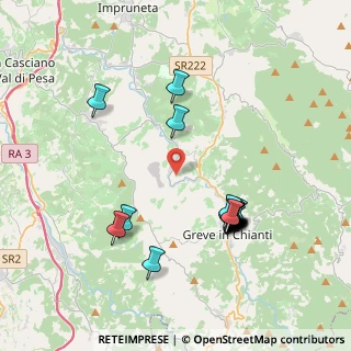 Mappa Località Vicchio, 50022 Greve in Chianti FI, Italia (3.9615)