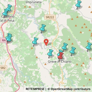 Mappa Località Vicchio, 50022 Greve in Chianti FI, Italia (5.77462)