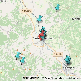 Mappa Via Mario Bustichini, 50051 Castelfiorentino FI, Italia (3.8225)