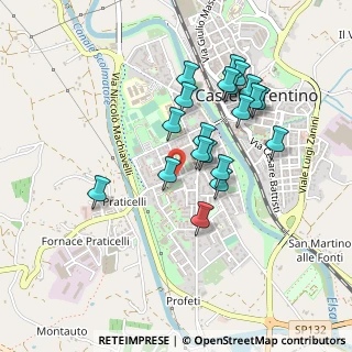 Mappa Via Mario Bustichini, 50051 Castelfiorentino FI, Italia (0.422)