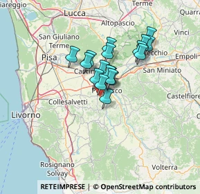 Mappa 56035, 56035 Casciana Terme Lari PI, Italia (9.46833)