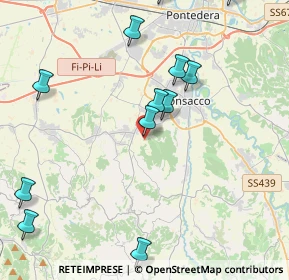 Mappa 56035, 56035 Casciana Terme Lari PI, Italia (5.59429)