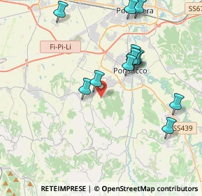 Mappa 56035, 56035 Casciana Terme Lari PI, Italia (4.1725)