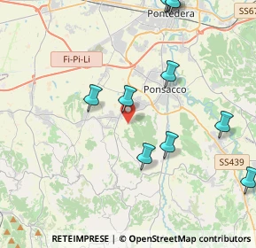 Mappa 56035, 56035 Casciana Terme Lari PI, Italia (5.71385)