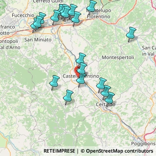 Mappa Piazza Salvo D'Acquisto, 50051 Castelfiorentino FI, Italia (10.2745)