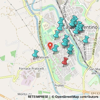 Mappa Piazza Salvo D'Acquisto, 50051 Castelfiorentino FI, Italia (0.5175)